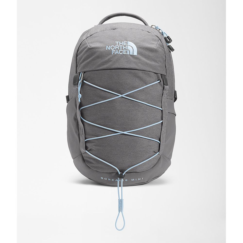 The North Face Backpacks Boys Australia - The North Face Borealis Mini Grey / Dark Blue (YWI-907246)